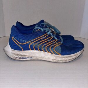 Nike Pegasus Turbo Next Nature Mens 8.5 Blue Orange ZoomX Running FD0717-400